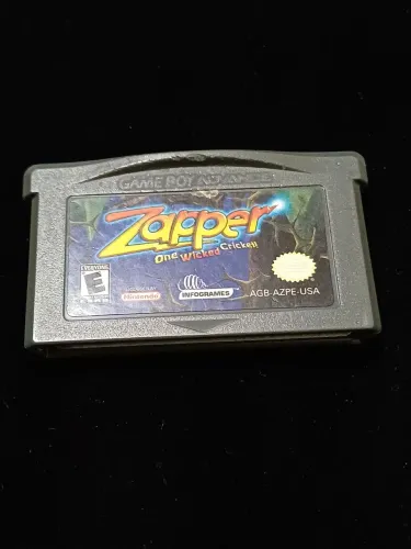 Fita Zapper Cricket do Nintendo Game Boy Advance Original!