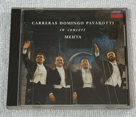 CD Carreras Domingo Pavarotti in concert Mehta