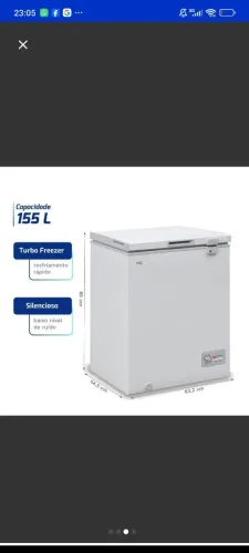 Congelador HQ 155L
