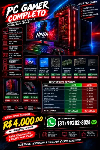 PC gamer completo