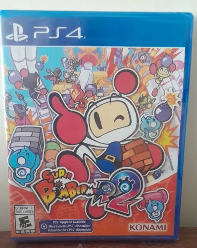 Jogo Super Bomberman R2 Ps4 Mídia Física Novo Lacrado