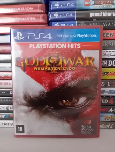 God of War 3 novo lacrado