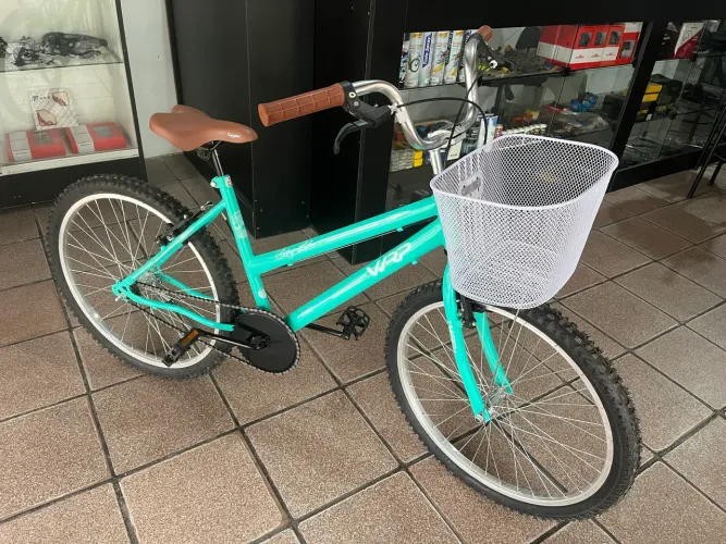 BICICLETA ARO 24 NOVA JÁ LIBRIFICADA