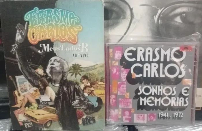 CD ERASMO CARLOS SONHOS E MEMORIAS + DVD - 150