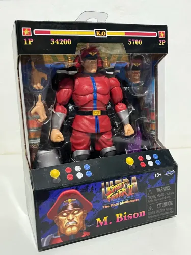 M. Bison - Street Fighter 2 Ultra Jada Toys figure