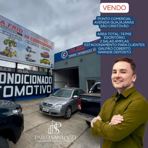 Excelente Ponto Comercial na Av. Guajajaras para venda