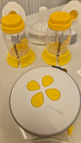 Bomba Tira Leite Elétrica Dupla Swing Maxi - Medela