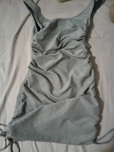Vestido de festa com brilho