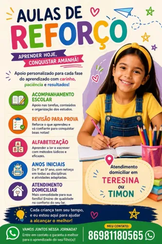 Professora de Reforço 