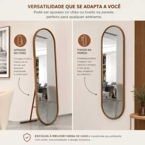 Toucador Alamanda Espelho Oval   Produto Novo - Pronta Entrega
