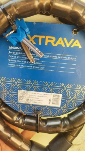 Cadeado articulado Maxtrava 22 mm x 1200 mm com chave