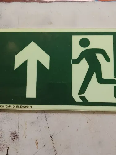 Placas de sinalização