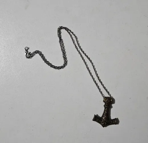 Colar Nórdico Martelo Thor Mjolnir Viking