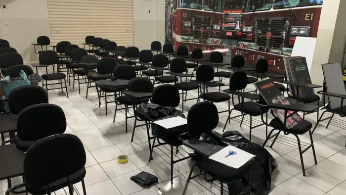 Cadeiras universitária