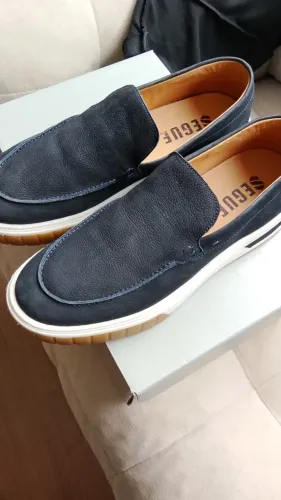 Mocassim couro legítimo