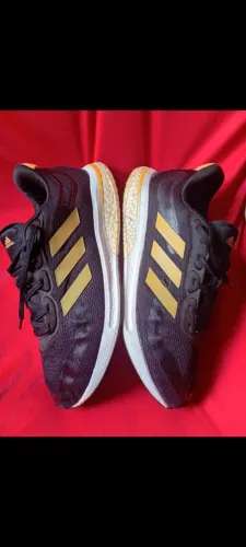 Tenis Adidas Supernova Boost - Preto+Laranja, higienizados e revitalizados, pronto pra uso