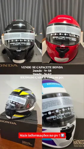 Capacete Honda