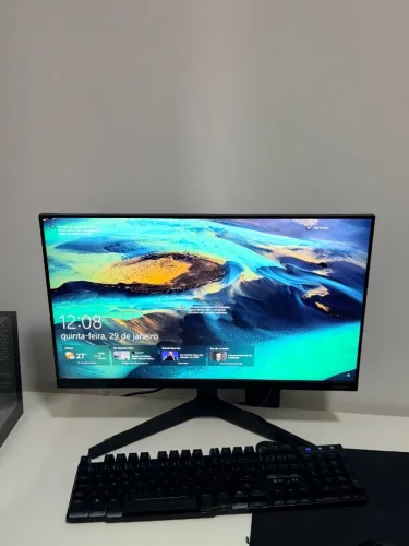 Setup Gamer Completo: Ryzen 5 5600GT + Monitor 24" IPS 75Hz