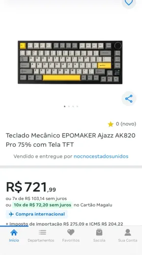 Teclado Ajaaz