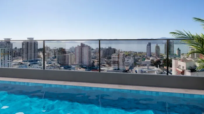 Apê de 03 dormitórios com vista mar no Estreito