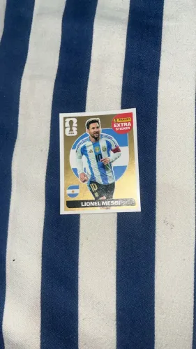 Figurinha Legend - Lionel Messi Dourado (Gold)