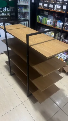 Gôndola Central Dupla Face para Loja/Empório