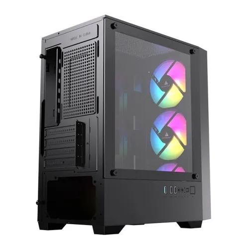 Gabinete gamer + 3 kits fans