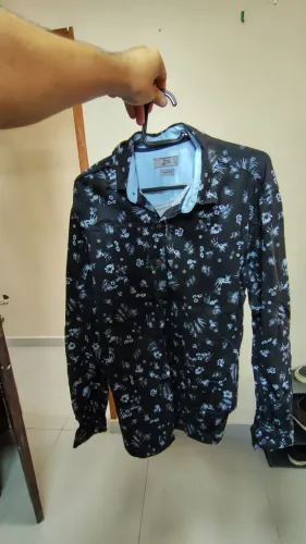 Camisa Social de Manga Comprida P - Brechó Masculino