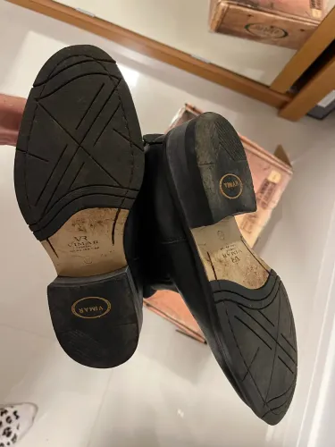 Bota de hipismo de couro 37