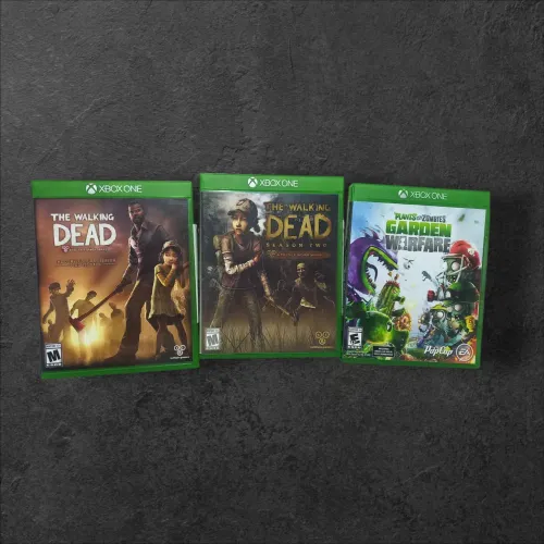 Jogos Xbox One - TWD SEASON 1 / TWD SEASON 2 / PLANTS VS ZOMBIES (ONLINE)