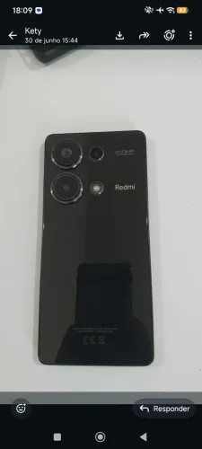Celular com nota e caixinha completo