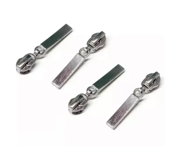 Cursor para Zíper de Metal Retangular com trava Nº5 150 Unid