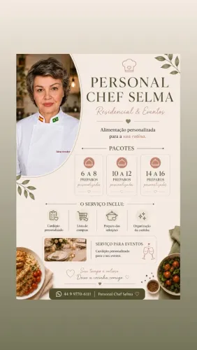 PERSONAL CHEF SELMA - COMIDA DE VERDADE, FEITA NA SUA CASA.