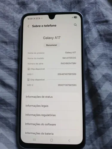 Galaxy a17 356 gb