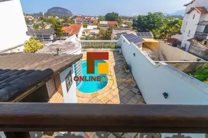 Casa em condomínio / Terral / Freguesia , Rio de Janeiro - 4 quartos / suíte / Piscina