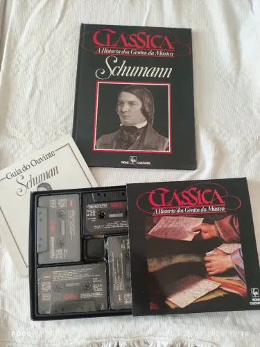 Schumann- Box de fita cassete com livreto