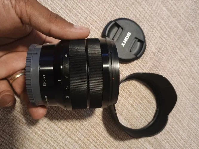 LENTE SONY 10-18 F4 OSS PERFEITA