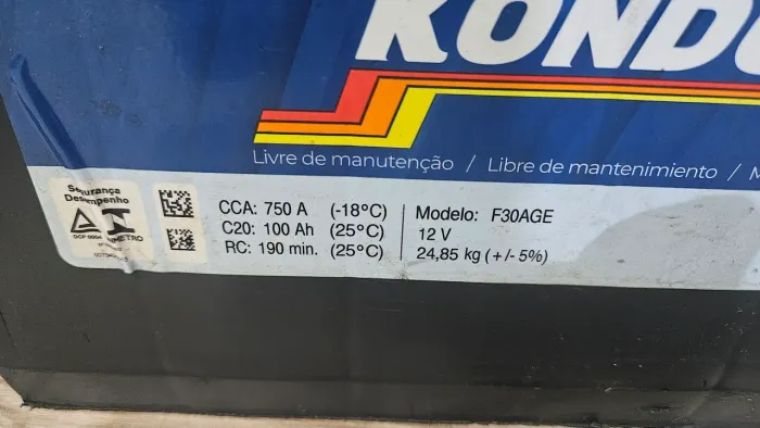 Bateria 100 AH