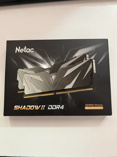RAM NETAC Shadow II 2X8 3200mhz lacrada