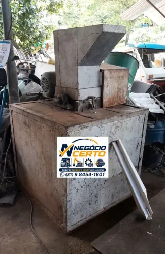Moinho triturador de plástico duro com boca de 60cm
