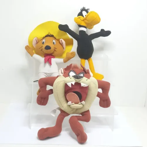 Lote 3 pelúcias Looney Tunes McDonald's 2007