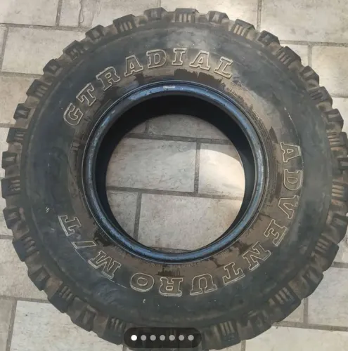 2 Pneus m/t 33 aro 15 para Troller ou Pickup