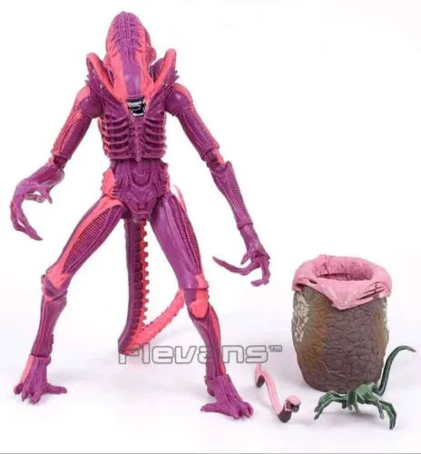 NECA Alienígena vermelho com chestburster e  Facehugger