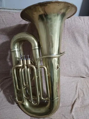 Tuba Hawkes Sons 5/4 Sib 3 Pistos Som Encorpado Oportunidade