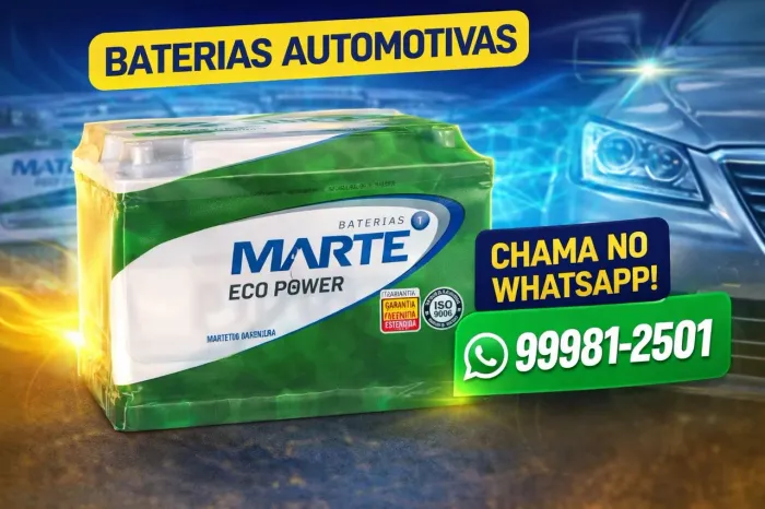 Bateria automotiva nova 
