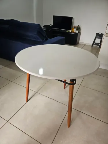 Mesa branca 90cm