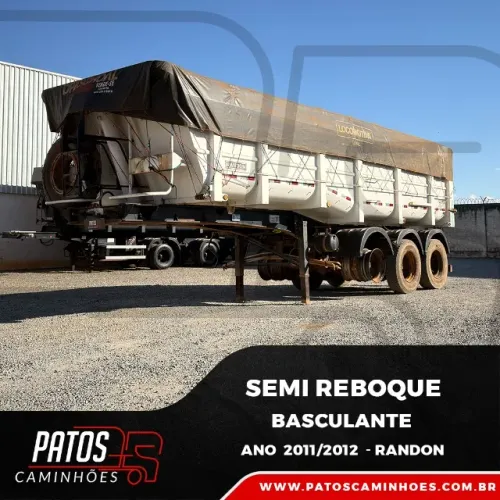 Semi Reboque Basculante Randon 2011/2012