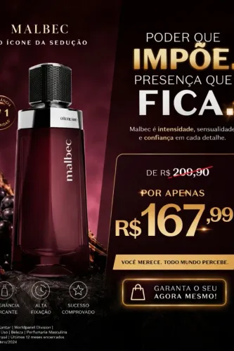 Malbec colônia oboticario