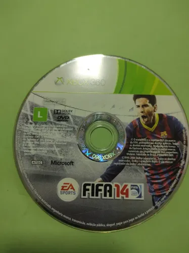 CD para Xbox 360 Fifa 2014 original usado