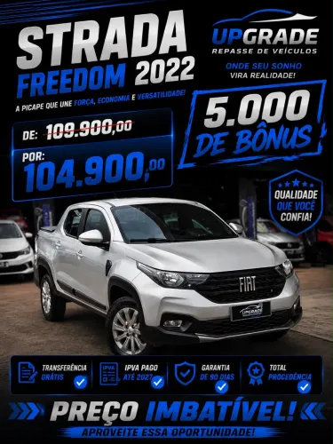 Fiat Strada Freedom 1.3 Flex 8V CD 2022